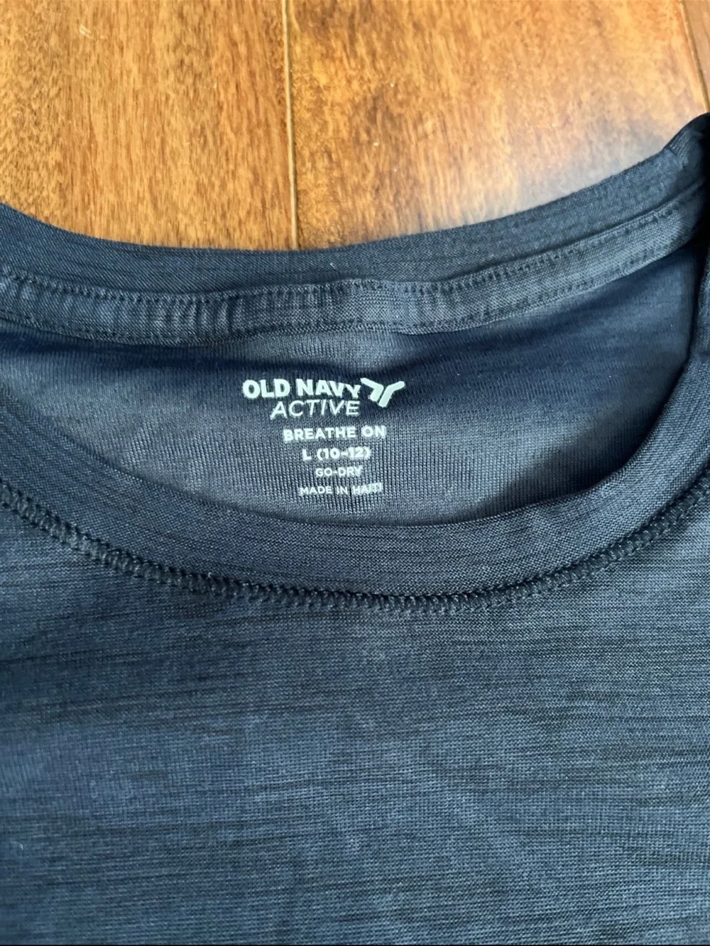 Old Navy Active Breathable Crew Neck Tee - Navy